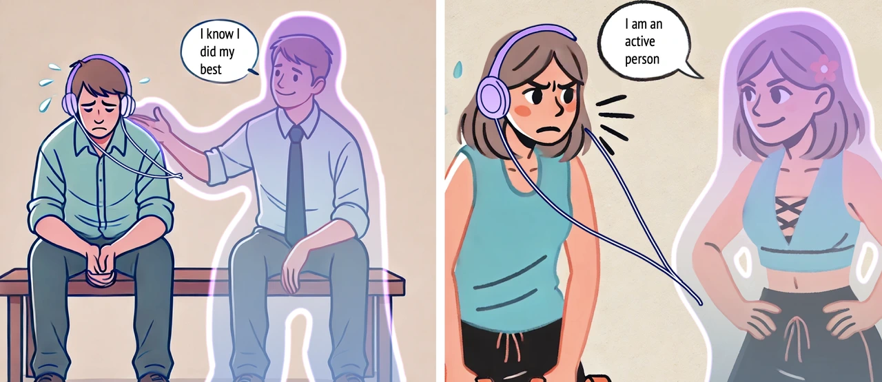 Mirai & Emotional Self-Voice: Wearable Proactive AI "Inner-Voice"