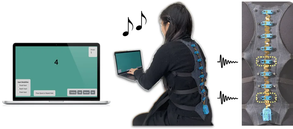 Purrfect Pitch: Exploring Pitch Interval Learning through an Audio-Haptic Interface